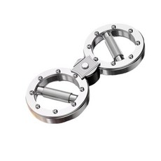 健身拳擊胸肌訓練器飛輪拳擊啞鈴前臂訓練器訓練器材腕力訓練器握力訓練器健身拳擊拳擊訓練器腕力器手腕訓練器手臂訓練器腕力, 灰色（8-15磅可調）, 1個