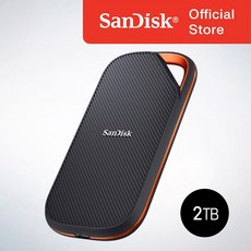샌디스크 외장SSD Extreme pro 익스트림 프로 USB4 포터블 SSD E82 2TB