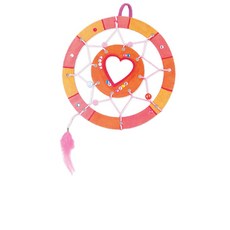 하트 드림캐쳐 만들기 1개 실버체인부자재 드림캐쳐만들기 똑템