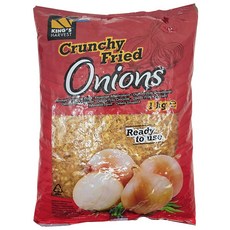 [유통기한 6월] 킹스하베스트 크리스피어니언 양파후레이크 1kg, 1개