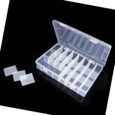 정리함 클리어 보관함 멀티박스 수납 사각 24칸