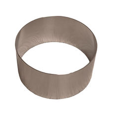 咕咕烘培 圓形鳳梨酥模餅乾模，不鏽鋼鳳梨酥圈，造型餅乾模，烘焙用具, 銀色, 1個