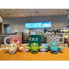 JOD 터틀 코스터 3D 프린트 재미있는 티 컵받침 인터랙티브 표현 거북이 컵 홀더 들어 올릴 수 있는 팔다리 및 거북이를 위한 표현적인 얼굴 애호가 개그 선물 홈 데, 3pc-lightgreenbluepink