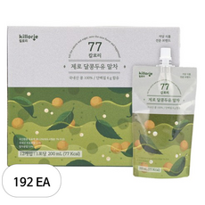 킬로리 제로 달콩 단백질 두유 말차맛, 192개, 200ml