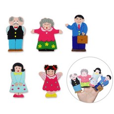 MC2066CP 토독 손가락 가족이야기(워킹맘) 5종