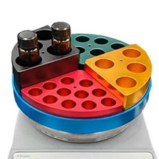 샘플 병 가열 장비 튜브 동기식 반응 가열 모듈 알루미늄 건식 욕조 가열 블록20ml-14 모듈, 3ML-1/4 Module