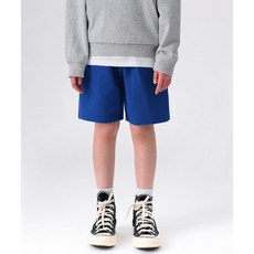 MUSINSA STANDARD KIDS 베이식 스웨트 쇼츠 [블루] 417272