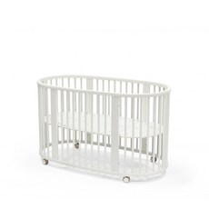 STOKKE Sleepi V3 嬰兒床（不含床墊）台灣總代理原廠正貨, 白色