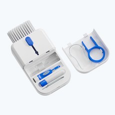 다기능 키보드 청소 키트 디지털 전자 11 브러시 이어폰 제품 도구 먼지 in 1PC, [02] Blue