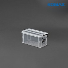 코멕스 네오박스 50 5L 투명 리빙박스 수납함 정리함 중형