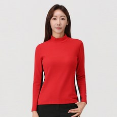 엘르골프 여성 배색디테일 기본목크 6H85401