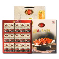 금산고려인삼 명품 6년근 홍삼절편 300g (20g X 15갑) +쇼핑백 증정