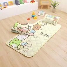 MIT 角落小夥伴 兒童睡墊枕被組 黃色