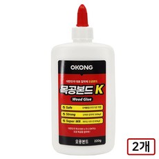 오공 목공본드 K 220g, 2개