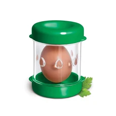 계란 껍질 벗기는 사람 손으로 흔들어 삶은 달걀 분리기 익힌 주방 도구, Green