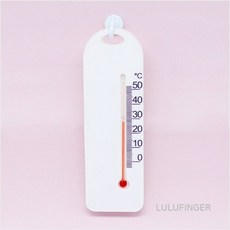 [룰루핑거] 온도계4 16x5cm 2UX-02-306, 1개
