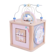 1 (CL54334) 구슬 코스터 교육 완구 루핑 세트 아기 나무 장난감 세 다기능