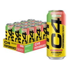 C4 高效能能量飲 櫻桃萊姆汽水, 12個, 473ml