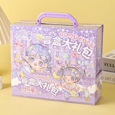 手賬百寶箱 膠帶貼紙 禮盒 盲盒文具 兒童禮物, 1個, 紫色