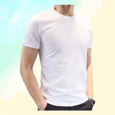 반팔티 면티셔츠 남녀공용 라운드 무지티 기본 심플티