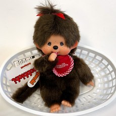 일본 정품 몬치치 프리미엄 스탠다드 S 봉제인형, 1개, 몬치치짱(여자), 21.5cm 1개, 몬치치짱(여자), 21.5cm