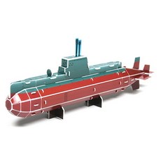 퍼즐피플 3D우드락 자동차 비행기 사물 입체퍼즐 모형 시리즈, 1피스, 1개