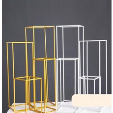 아치 프레임 화단 울타리 철제 웨딩 배경 식물 넝쿨, 1개, 80cm 분리형 화이트 판있음 1단계 모델
