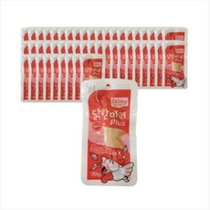 태비토퍼 반려동물 플러스 간식, 닭가슴살, 20g, 60개