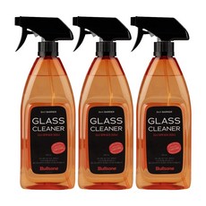 불스원 3in1 장벽 유리 크리너, 600ml, 3개