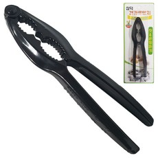 삼덕 견과류망치(검정) 호두까기 잣 은행까기 오프너, 1개