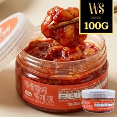 [홈쇼핑 진행 잔량 한정판매] 우성물산 정성한끼 멍게젓 100g [ 국산 국내산 양념젓갈 별미 ], 1개