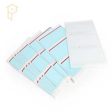 루움 보호 견출지 적색 7매 방수스티커