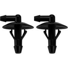 2개 프론트 윈드스크린 와셔 노즐 교체 부품 6318690024 벤츠 스프린터 19952016 B901B902B903B904 스프레이, 2개 프론트 윈드스크린 와셔 노즐 교체 부품 63186