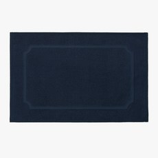 테리파머 1+1 모던스퀘어 면규조토 2장 호텔발매트 욕실발매트 주방발매트 현관발매트 거실매트 주방매트 규조토 면발매트 매트, 네이비 1장+네이비 1장