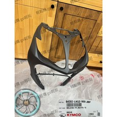 原廠 車殼、雷霆王180 LKG2、H殼 下導流 消光黑 消光藍.紅64302-LKG2-900-, 1個, 消光黑JBP,消光黑JBP