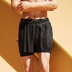 흡한속건 2in1 레깅스 반바지 헬스 수영복 운동 팬츠 수영복 레깅스팬츠 헬스반바지+동아상사Shop