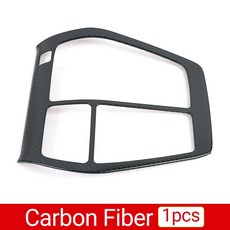 도요타 RAV4 XA50 스테인레스 자동차 기어 변속 패널 내부 보호 커버 스티커 악세사리, [02] Carbon fibre, 1개