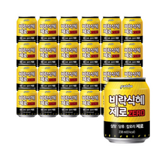 팔도 비락식혜 제로 슬림캔 238ml 12캔 eve*48998OT