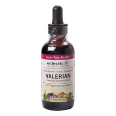 Eclectic Institute Vegan無穀物纈草萃取滴劑, 60ml, 1瓶