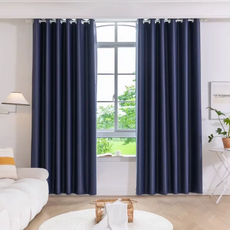 SO SUNNING 3중직 사계절 단열 아일렛 암막커튼 2개입