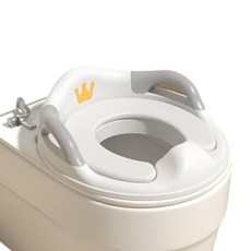 蘇霏小舖 兒童馬桶坐墊 兒童學習便器 小孩馬桶座 學習馬桶墊, 象牙白馬桶學習坐墊(淺黃墊)