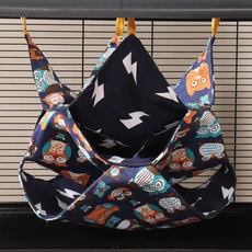 햄스터3층 햄스터 케이지 잠자는 해먹 인쇄 기니피그 옷 침대 설치류 친칠라 작은 집, 04 Three Layer-B, 02 20x20cm, 1개