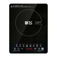 인덕션 전기 유도 조리기 보일러 방수 볶음 요리 플레이트 지능형 냄비 스토브 버너 2200, 없음, 1) Black - 미국