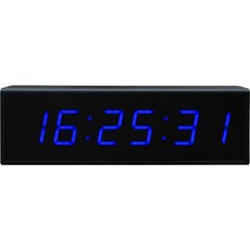 운동 시간 체크 타이머 양면 회의용 인터뷰 울트라 시계 티타늄 국회 제한, 1개, D. 블루 단면 배터리