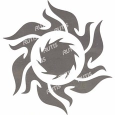 ST-CU2-0078型染版，蝶古巴特DIY簍空模板，塗鴉繪畫模版，輕鬆打造獨特藝術品, 1個, ST-CU2-0078