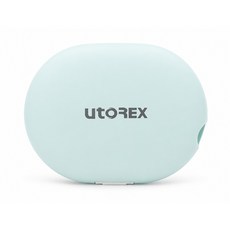 유토렉스 휴대용 칫솔살균기 에그팝, UTC-3150S, 아쿠아블루