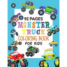 Monster Truck Coloring Book For Kids: Stunning Coloring Books For Kid Paperback, Independently Published, English, 9798738370274