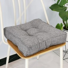 도토로 폭신폭신 사각 쿠션방석 (5color), 그레이