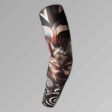 남성용 팔토시 골프 운전 여름철 운동용 문신토시, 본상품선택