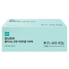 모나리자 뽑아쓰는 3겹 천연펄프 키친타월, 100매, 1개